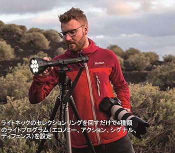 Amazon | Ledlenser(レッドレンザー) X21R.2 LEDフラッシュライト 充電