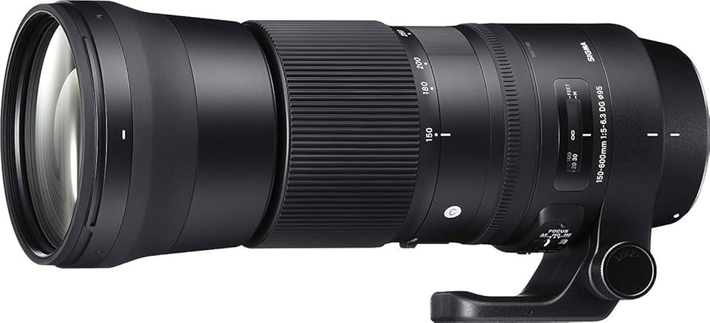 Amazon.co.jp: Sigma 150 – 600 mm f5 – 6.3 DG OS HSMズームレンズ
