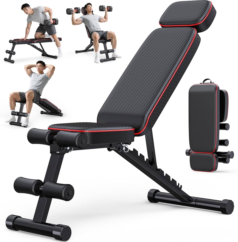 Amazon.co.jp: Rendpas トレーニングベンチ マルチシットアップベンチ