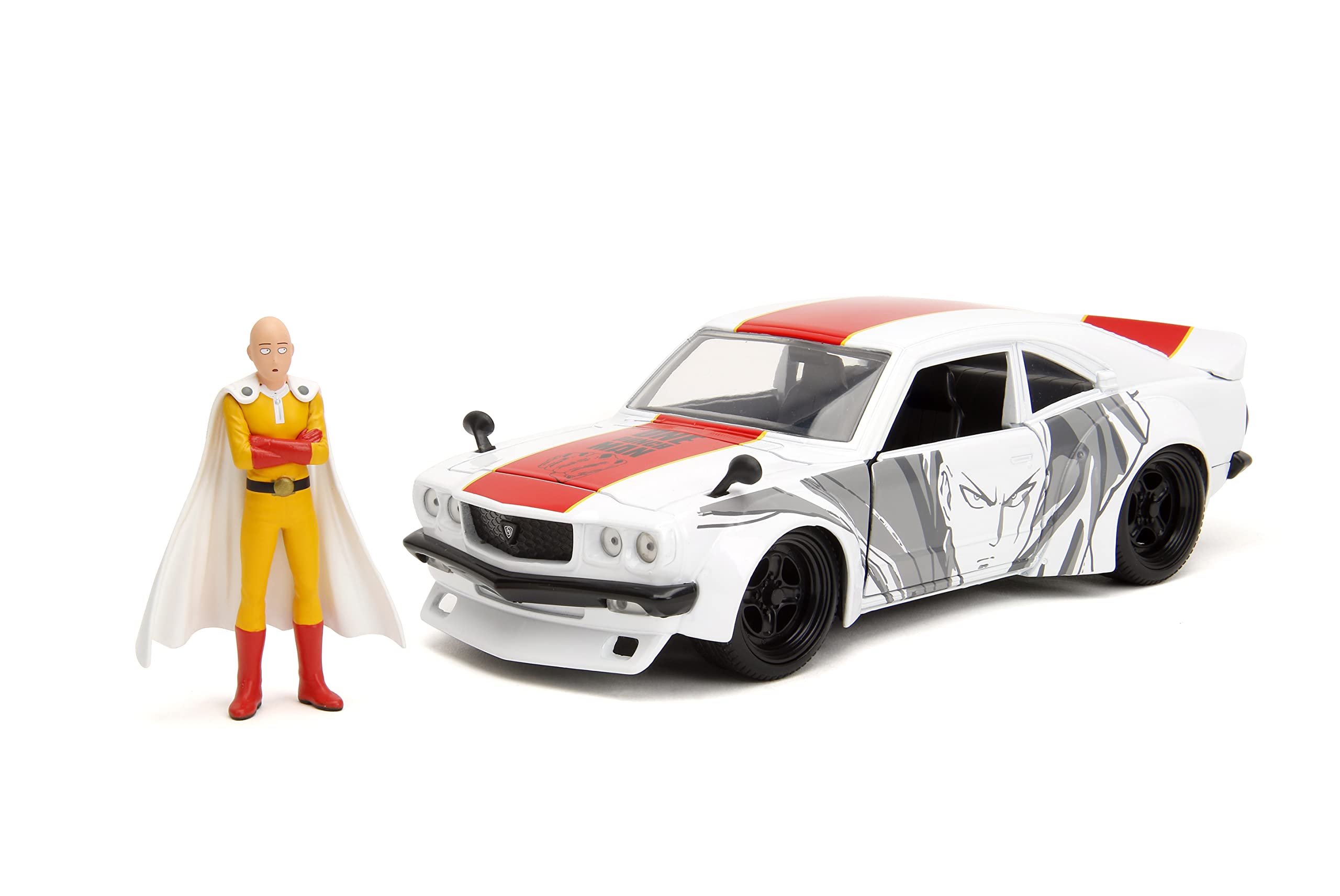 Amazon.com: Jada One Punch Man 1:24 1974 Mazda RX-3 Die-cast Car