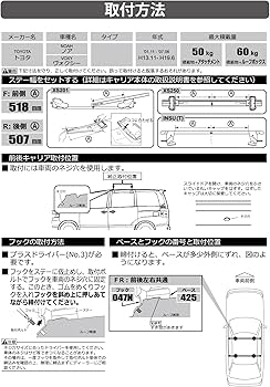 Amazon | カーメイト(Carmate) inno(イノー) ベースキャリア 車種別
