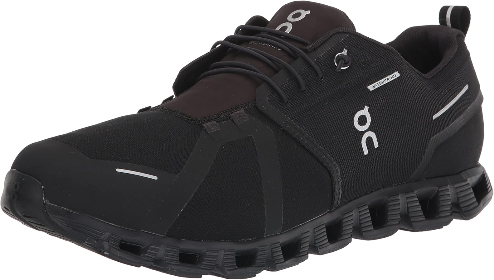 Amazon.com | On Men's Cloud 5 Waterproof Sneakers, Black/Black