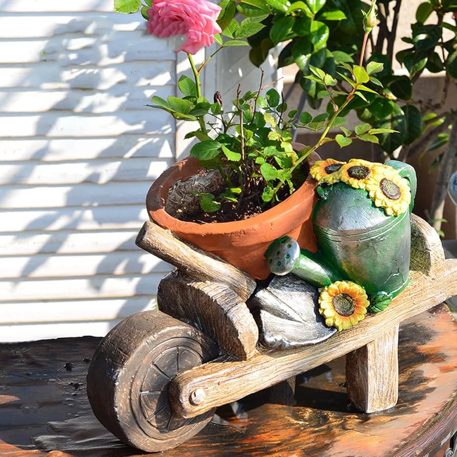 Amazon.co.jp: プランター 植木鉢 ガーデニング 置物 玄関 庭 動物