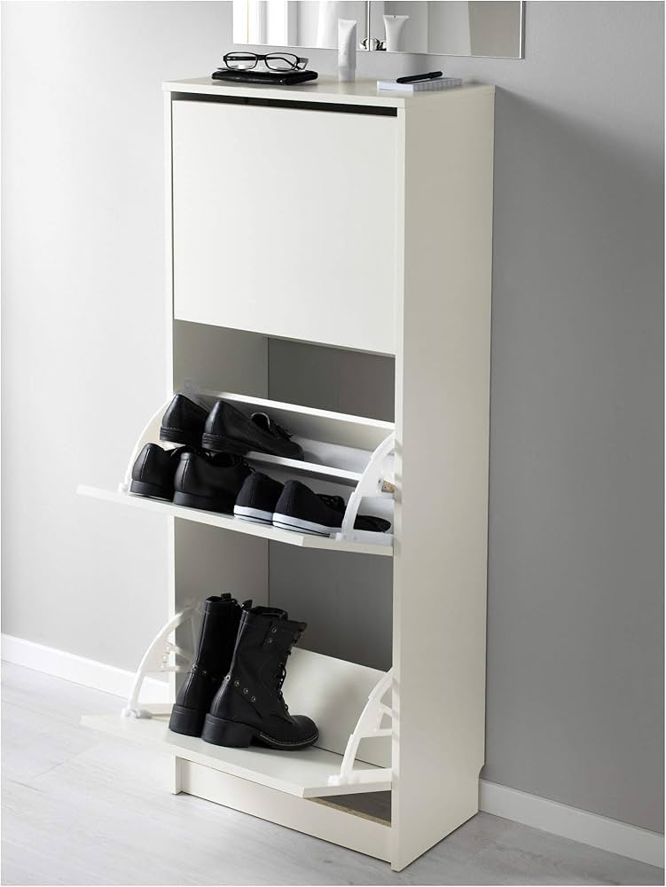 Amazon｜IKEA(イケア) BISSA 靴収納用キャビネット 3コンパートメント