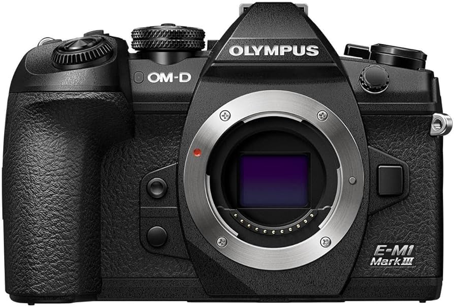 Amazon.com : OM SYSTEM Olympus OM-D E-M1 Mark III Black Camera