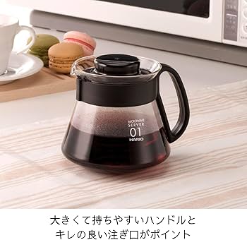 Amazon｜HARIO (ハリオ) V60 レンジサーバー 360ml 1~3杯用 ブラック