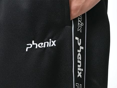 Amazon | [PHENIX] ジャージ メンズ 上下セット ブランド ロゴ テープ