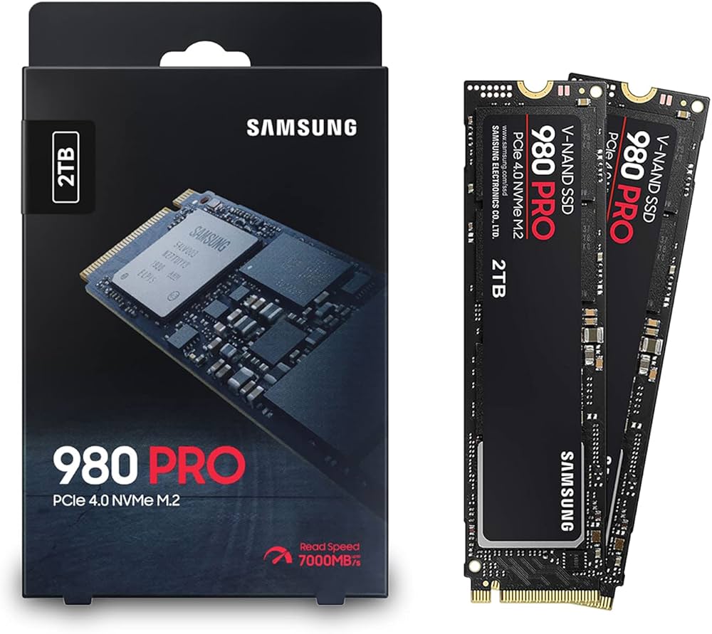 Amazon | Samsung 980 PRO 4TB (2TB x 2) PCIe SSD - 7,000MB/秒 4.0 x