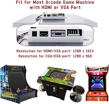 Amazon.com: UNICO 19'' CRT Monitor Replacement for Arcade Game