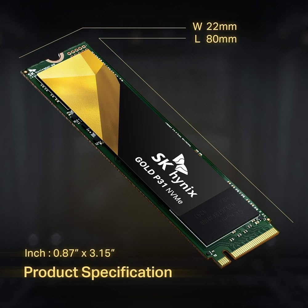 Amazon | SK hynix Gold P31 PCIe NVMe Gen3 M.2 2280 内蔵SSD - 最大
