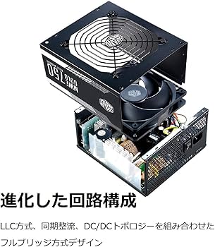 Amazon.co.jp: Cooler Master MWE Gold 750 Full Modular 750W PC電源