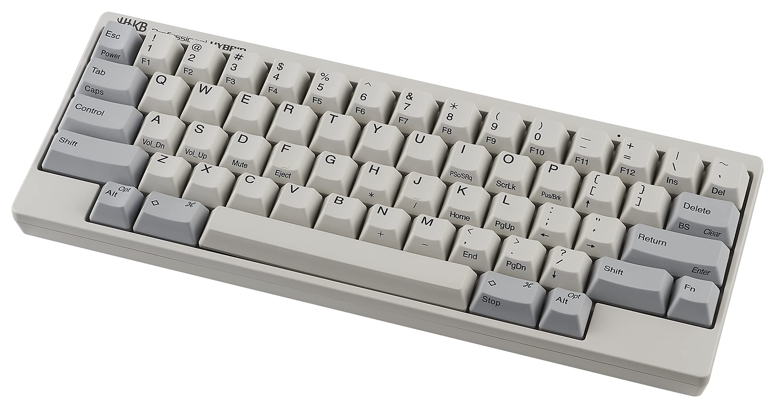 Amazon.co.jp: PFU キーボード HHKB Professional HYBRID 英語配列／白