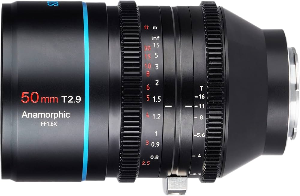 Amazon | シルイ フルサイズ アナモルフィック レンズ 50mm T2.9 1.6