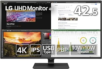 Amazon.co.jp: LG モニター ディスプレイ 43UN700-B 42.5インチ/4K/HDR