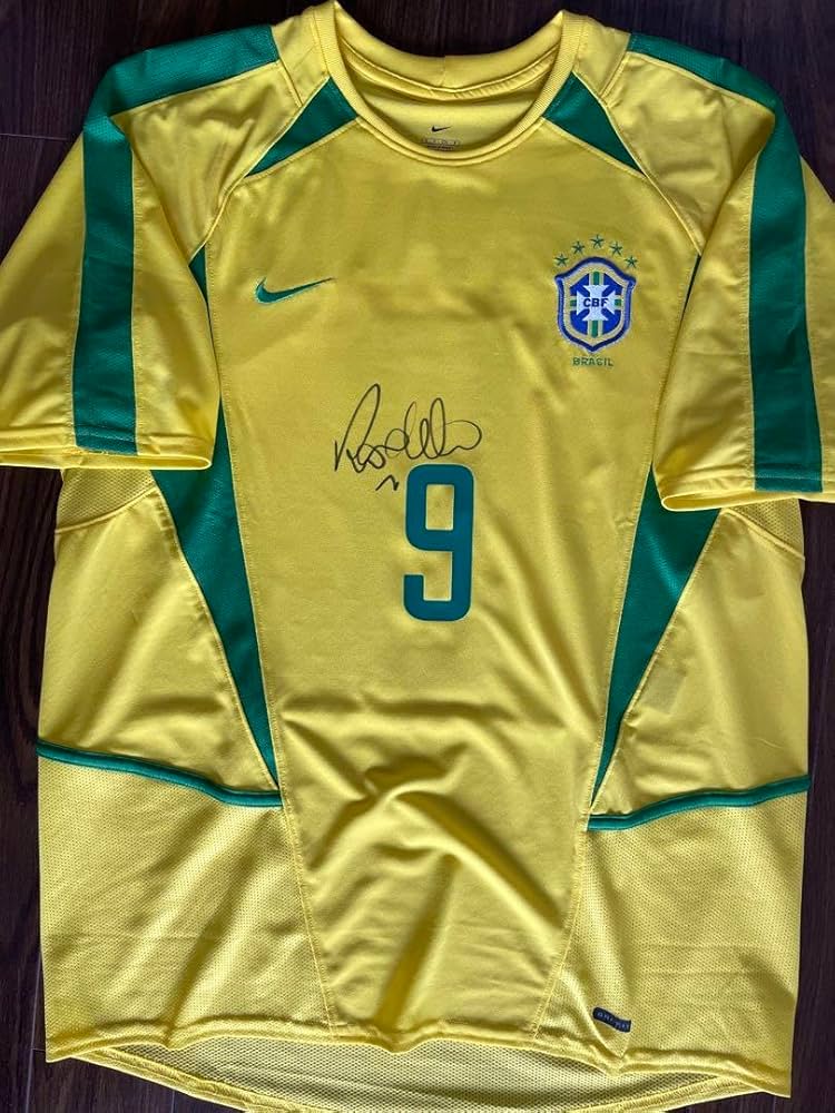 Amazon.co.jp: ロナウド ブラジル代表 直筆サイン入り ユニフォーム