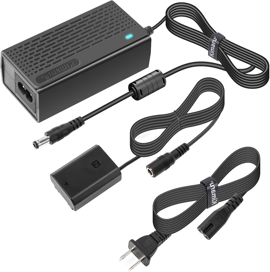 Amazon.com : Kimaru NP-FZ100 Dummy Battery AC Power Supply Adapter