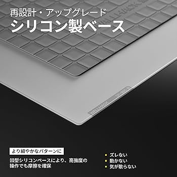 Amazon.co.jp: WALLHACK ガラスマウスパッド SP-005 ホワイト