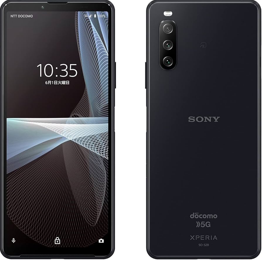 Amazon | SONY Xperia 10 Ⅲ SO-52B docomo ブラック SIMフリー