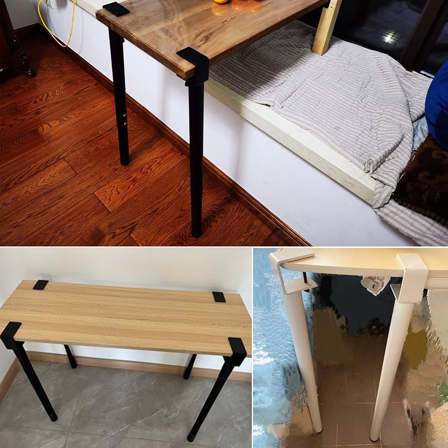 Amazon.co.jp: F型クランプ式テーブル脚、朝食バー脚、調節可能65-95cm