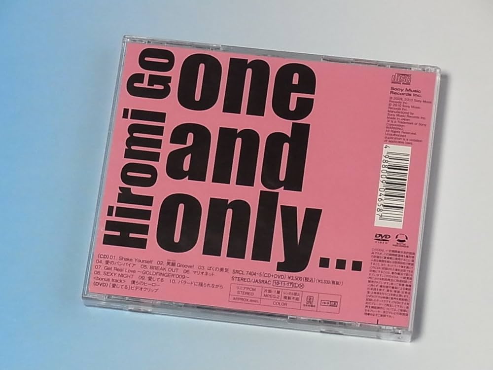 Amazon.co.jp: one and only(初回生産限定盤)(DVD付): ミュージック