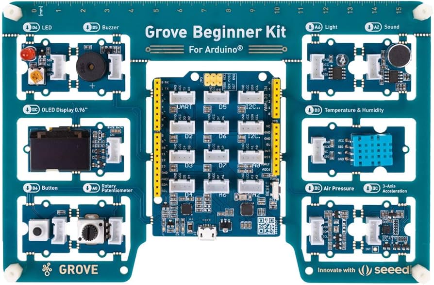 Amazon.com: Seeed Studio Grove Beginner Kit for Arduino - STEAM