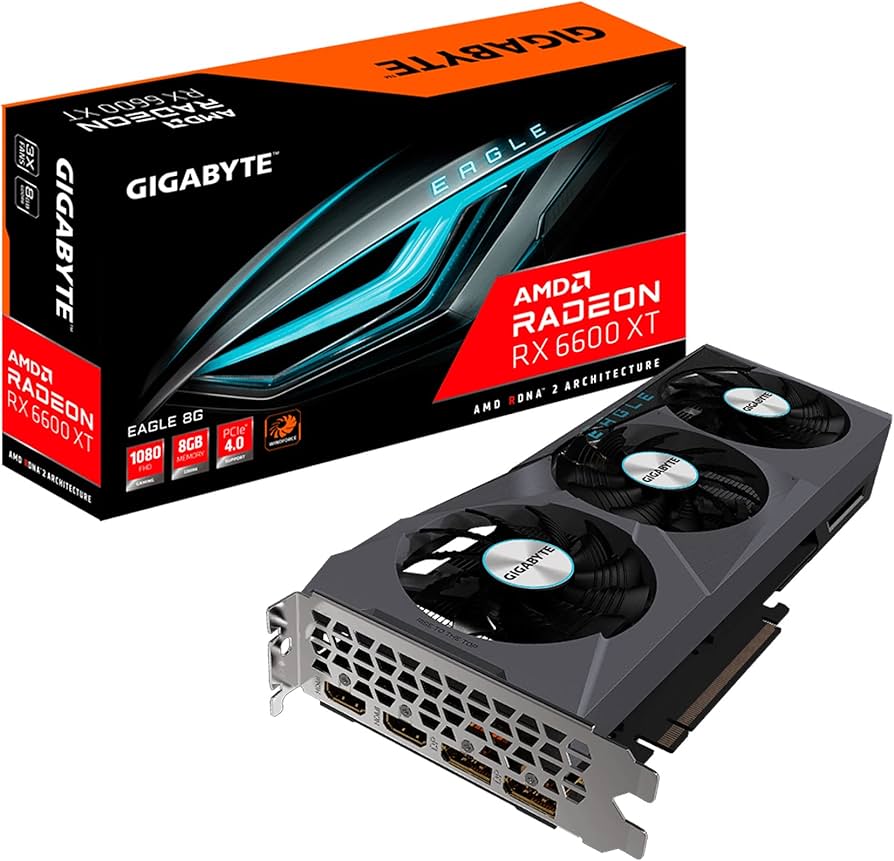 Amazon.com: Gigabyte Radeon RX 6600 XT Eagle 8G Graphics Card