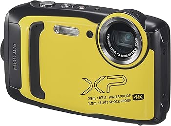 Fujifilm FinePix XP140 Digital Camera- Yellow 16.4MP with 5X