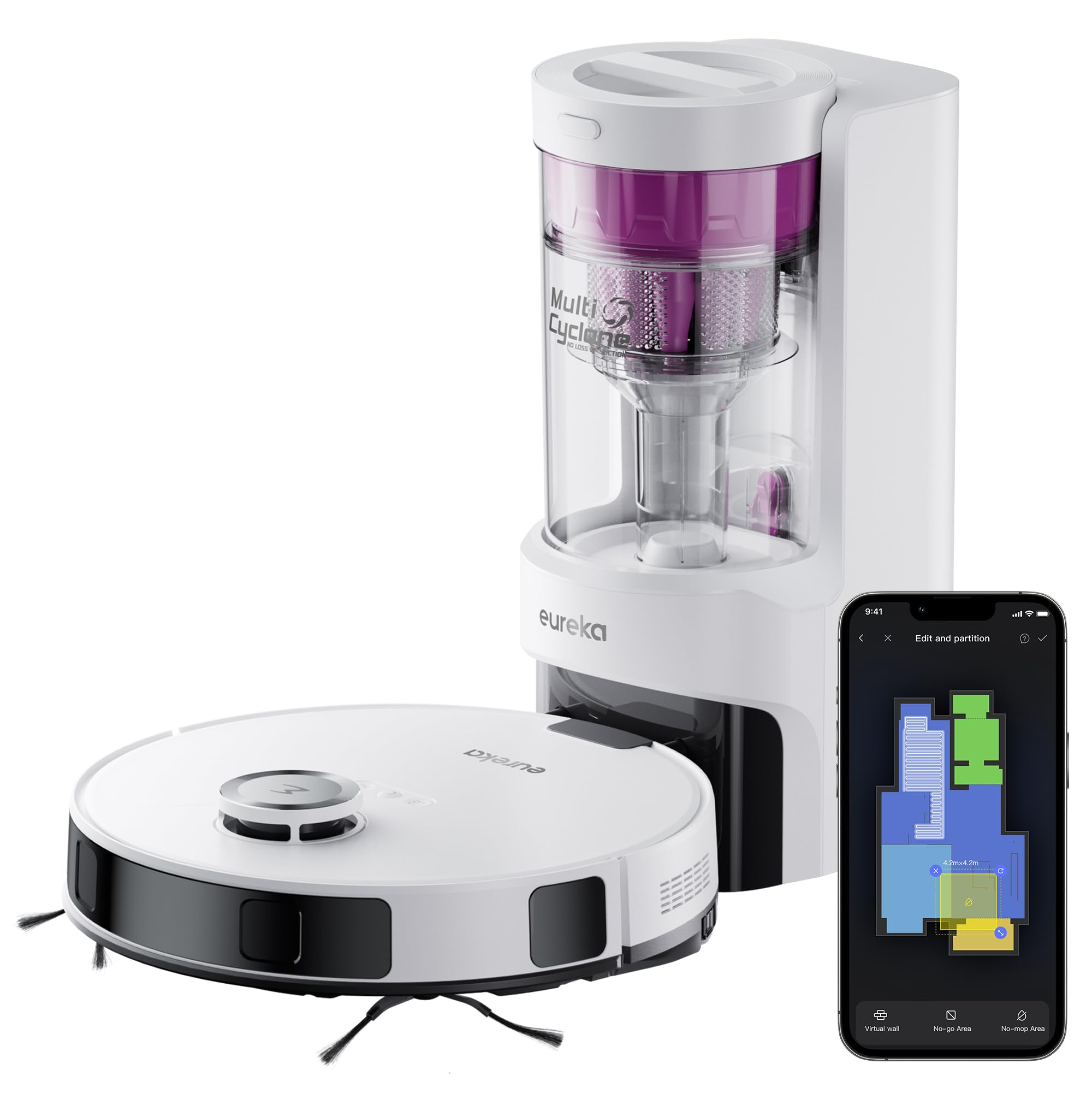 Amazon | EUREKA（ユーリカ）ロボット掃除機 E10s 4000pa強力吸引