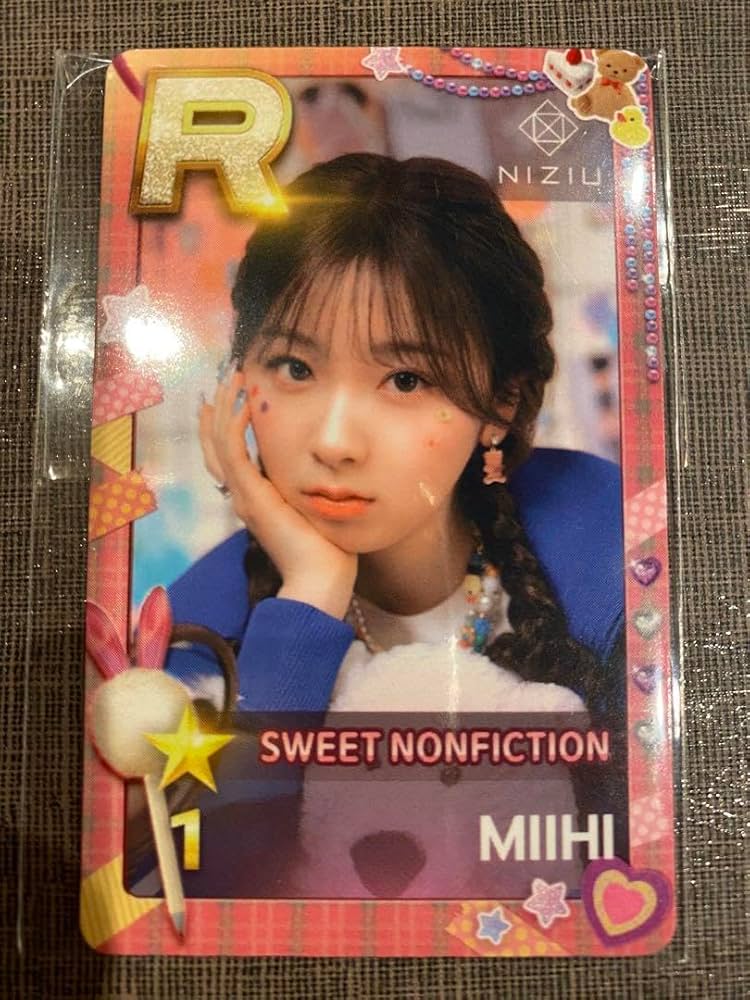 Amazon.co.jp: NiziU ssjyp リアルカード トレカ ミイヒ : おもちゃ