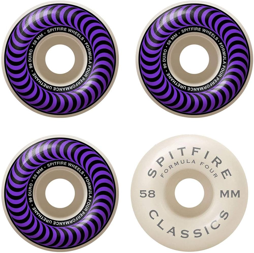Spitfire フォーマル4クラシック58mm99aウィール 定価9,630 Spitfire