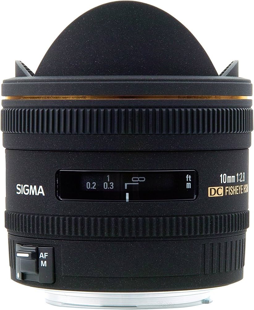 Amazon.com : Sigma 10mm f/2.8 EX DC HSM Fisheye Lens for Sigma