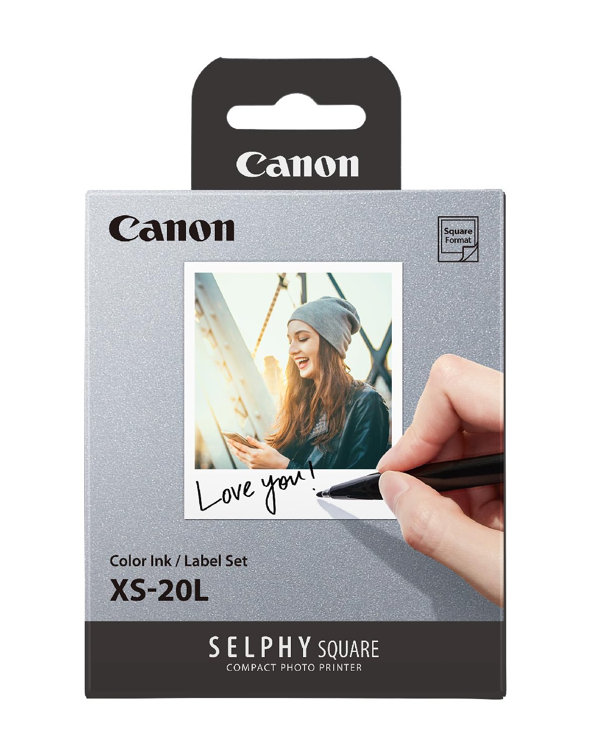 Amazon.co.jp: Canon 純正インク+用紙セット セルフィースクエアQX10