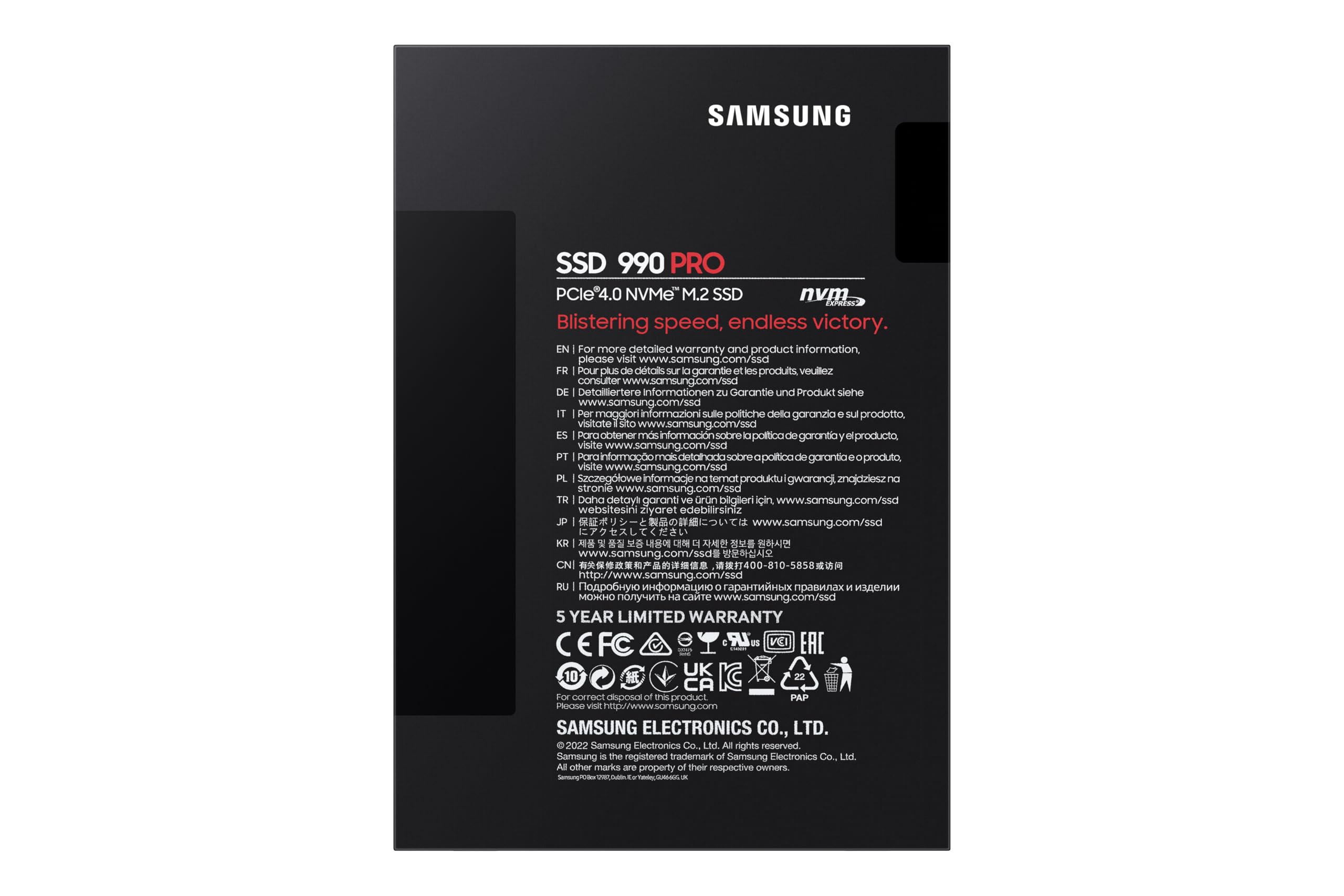 Samsung 990 Pro M.2 PCIe 4.0 NVME 4TB Solid State Drive : Amazon