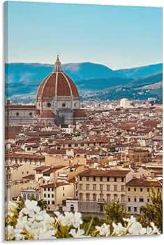 Amazon.co.jp: イタリア?フィレンツェ写真 20x30cm 壁画 アートパネル
