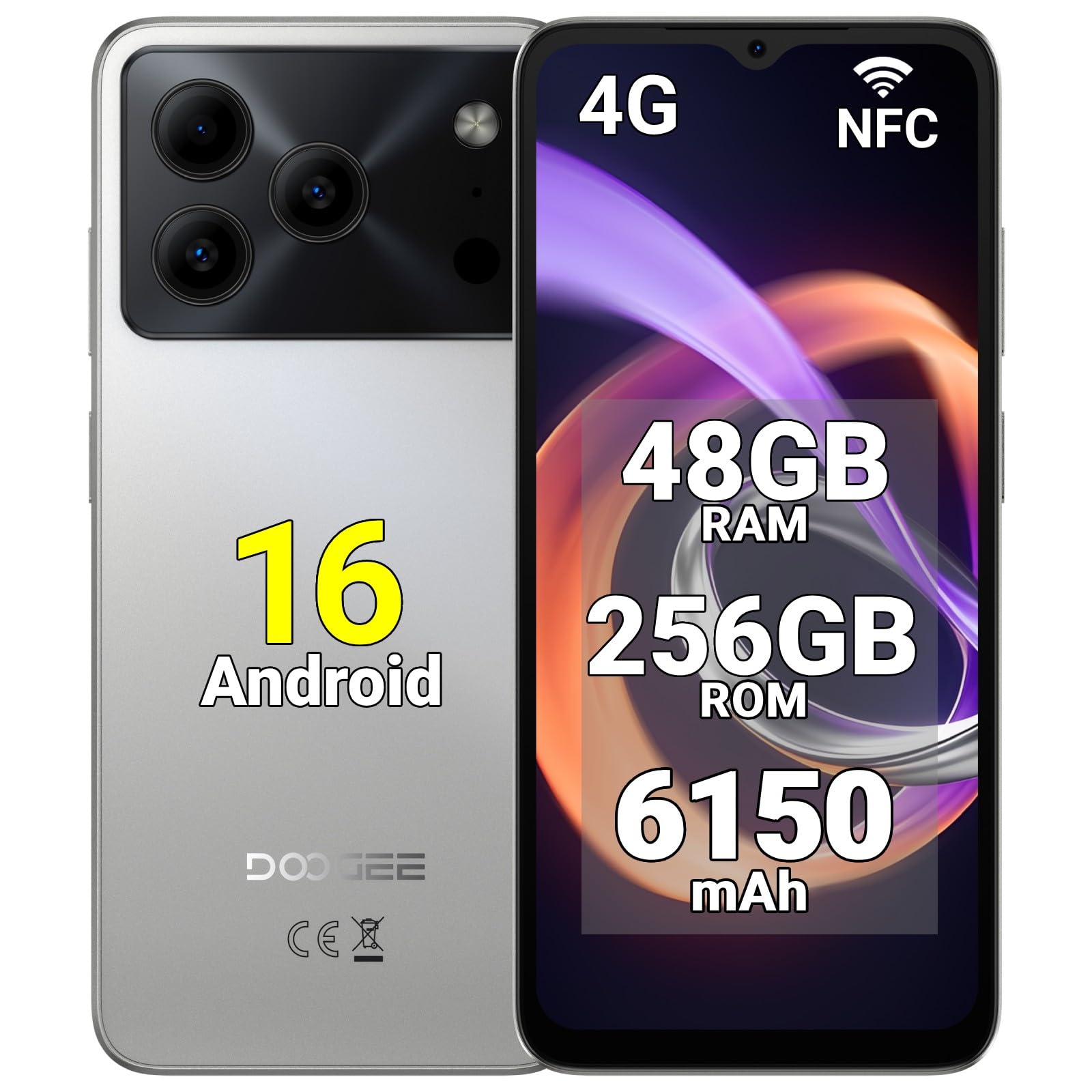 Amazon | DOOGEE Note56 Plus スマートフォン本体 SIMフリー｜Android