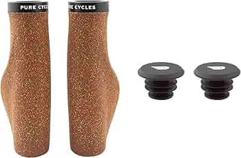 Amazon | Pure Cycles エルゴノミック ロックオン コルク 自転車