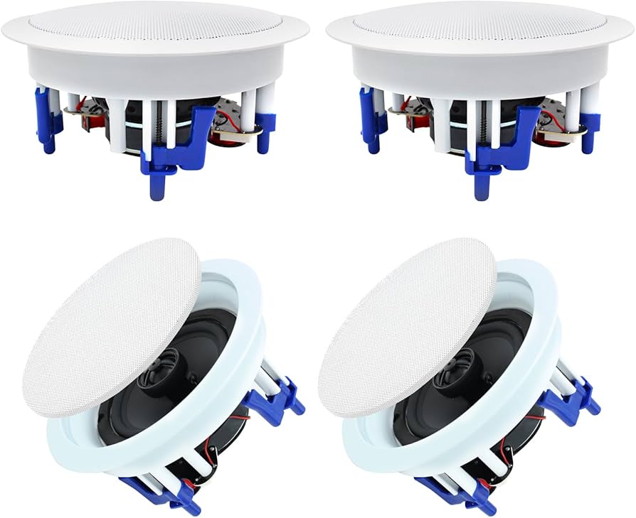 Amazon.co.jp: Herdio 600W ブルートゥース 天井埋め込み型スピーカー