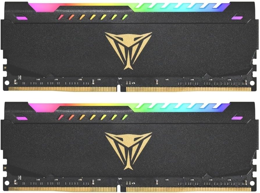 Patriot Viper Steel RGB DDR4 RAM 16GB (2X8GB) 3600MHz CL20 1.35v