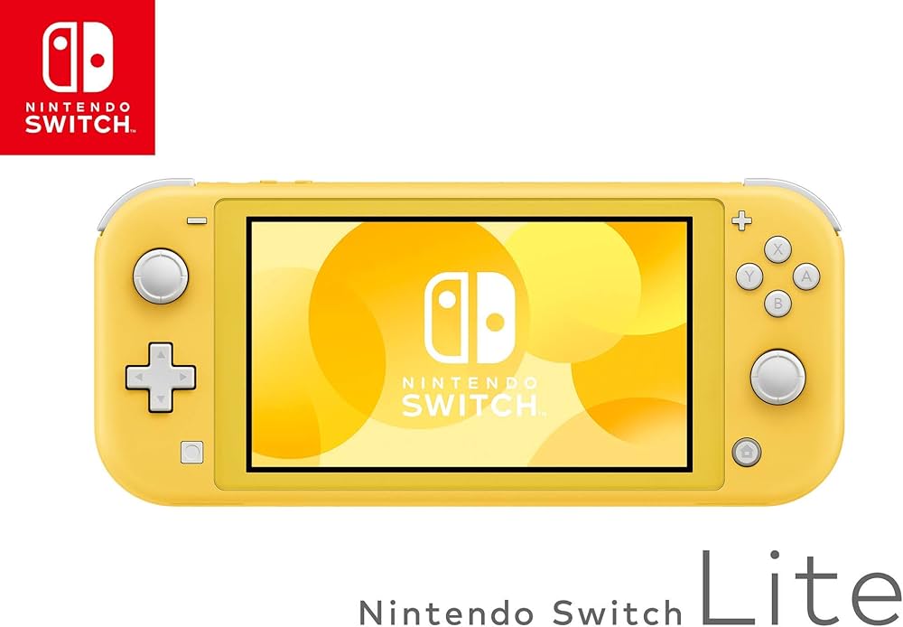 Amazon.com: Nintendo Switch Lite Handheld Gaming Console - Yellow