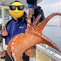 Amazon | アルファタックル 海人 明石タコ 170 大 | alphatackle | 船竿