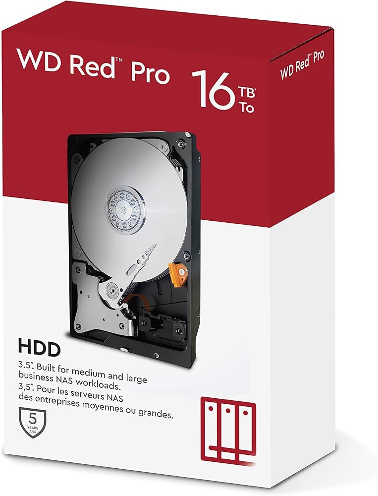 Amazon.com: WD Red Pro 16TB NAS 3.5