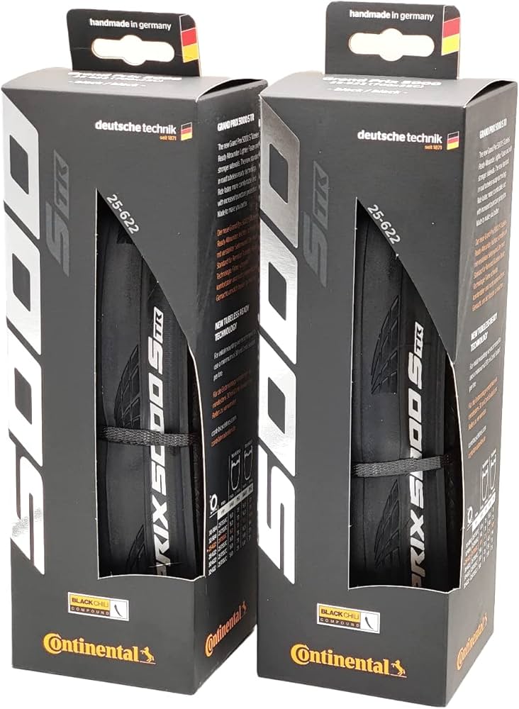 Continental Grand Prix 5000 S TR Tubeless Ready - Pack of 2 Tires