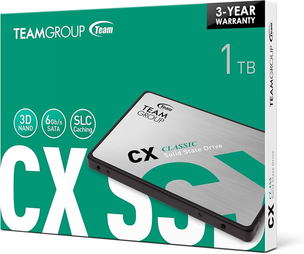 Amazon | TEAMGROUP (旧称 Team) 内蔵 SSD 1TB SATA3 2.5インチ 7mm厚