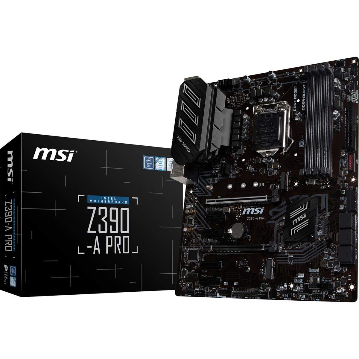 Amazon | MSI Z390-A PRO LGA1151（Intel 8th 9th Gen）M.2 USB 3.1