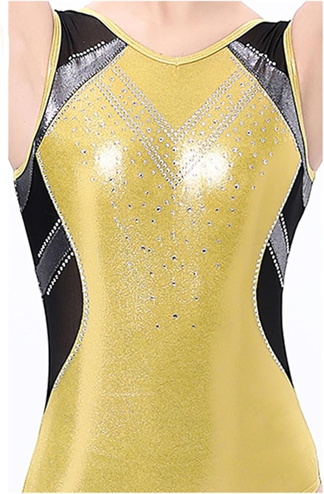 Amazon.co.jp: [Zagitova] 新体操レオタード 女の子用 女性用 光沢の