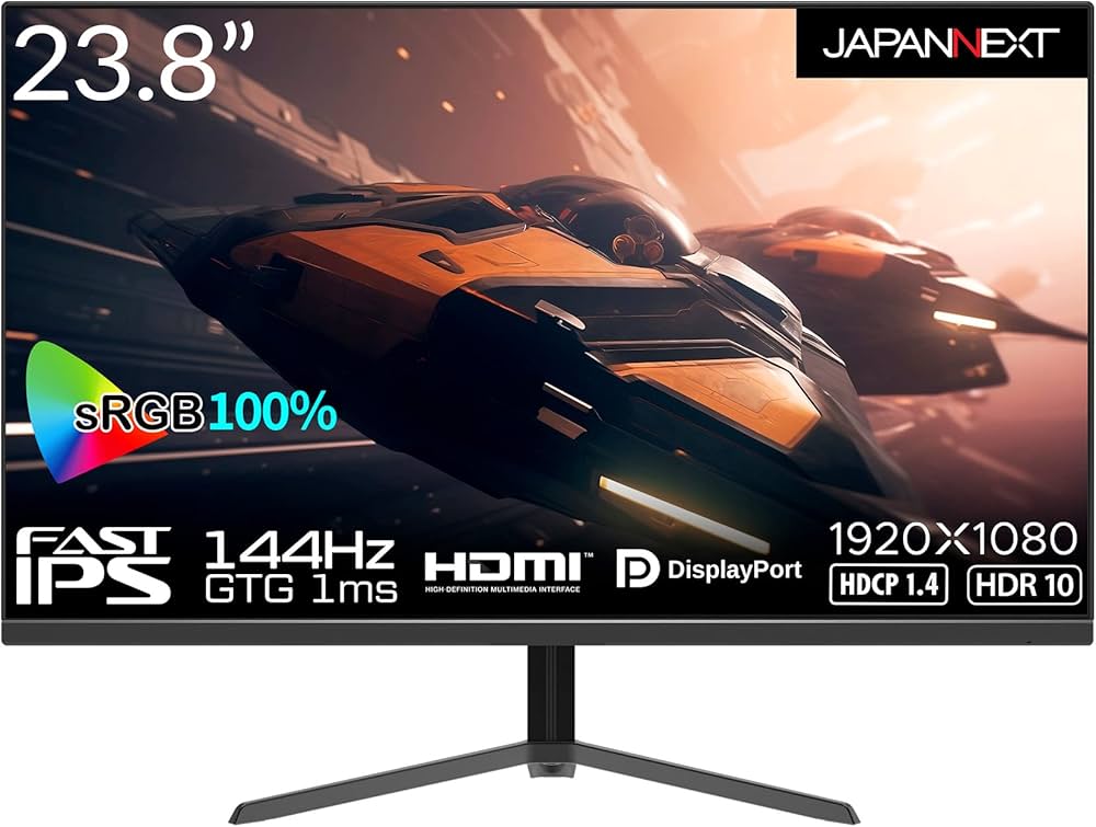 Amazon.co.jp: JAPANNEXT 23.8インチ ゲーミングモニター 144Hz 1ms