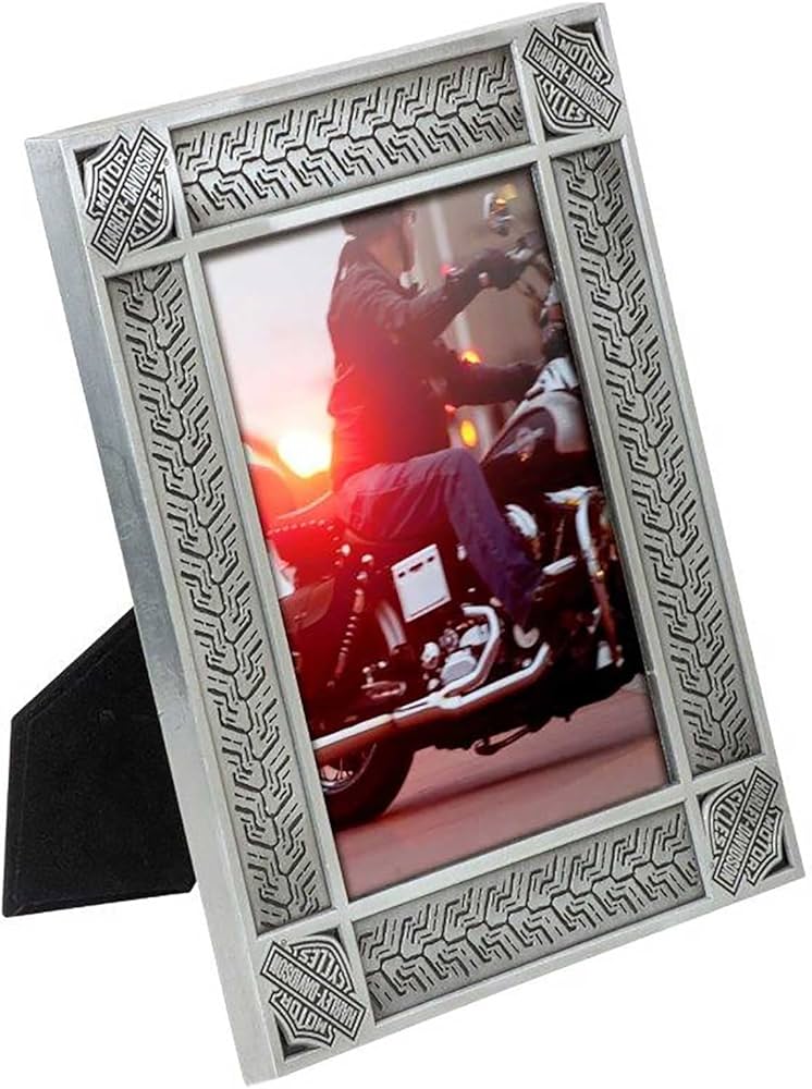 Amazon.co.jp: ハーレーダビッドソン タイヤトレッド ブリキ製 写真