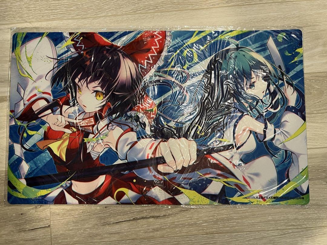 Amazon.co.jp: 博麗霊夢 東風谷早苗 プレイマット : おもちゃ