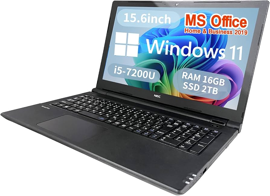 ☀最新Win11☆薄型＆迫力15.6型☆CORE☆メモリ増設☆オフィス