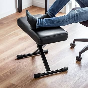 Amazon｜イーサプライ オットマン 足置き台 フットレスト スツール 幅